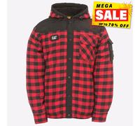 Caterpillar Sequoia Veste À Capuche Casual Pour Hommes Extérieure Rouge