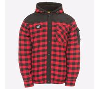 Caterpillar Sequoia Veste À Capuche Casual Pour Hommes Extérieure Rouge
