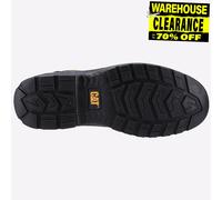 Cat Sound Chaussures de sécurité Caterpillar Striver S3 basses en cuir pour hommes noires