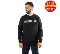 Caterpillar Sweat À Col Rond Pour Hommes Mode Décontractée Designer Noir