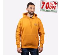 Caterpillar Trademark Bannière Hommes Classique Mode Décontracté Capuche Sweat