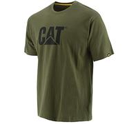 Caterpillar T-shirt homme CAT Iconique Logo Premium coton peigné ringspun Chive M