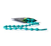 Caterpy RUN - Petit, 50 cm - Lacet Élastique Adulte et Lacet Enfant Sans Nœud - Pratique, Rapide et Confortable pour Toutes les Chaussures - Vert Océan