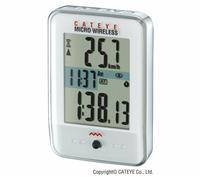 CATEYE Compteur De Vélo MICRO SANS FIL CC-MC200W Blanc