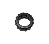 CatEye Flextight Bague de Verrouillage pour Supports d'ordinateur de vélo Anneau Unisexe, Noir, Taille Unique