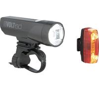 CATEYE Set d'Éclairage GVolt 60 + Rapid Micro G (StVZO) noir universal