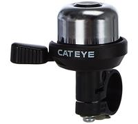 CatEye Sonnette de vélo Wind-Bell PB-1000 - Argenté/Noir - Taille Unique