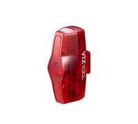 CatEye VIZ 100 Feu arrière de vélo - 100 lumens Rechargeable par USB - Feu arrière LED étanche Haute visibilité pour vélo de Route et trajets
