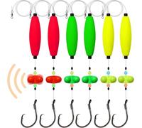 Catfish Rig,Floats For Catfish 5/0 6/0 7/0 8/0 Circular Hooks Santee Rig For Peg Floats Catfish 6pcs.[J229]