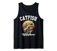 Catfish Whisperer Pêche Amoureux Gros Poissons Aventures Nature Débardeur