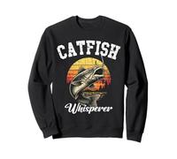 Catfish Whisperer Pêche Amoureux Gros Poissons Aventures Nature Sweatshirt