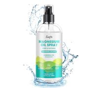 Catfit Huile de magnésium en aérosol - Huile de chlorure de magnésium pure et naturelle avec oligo-éléments de haute puissance - Spray topique de magnésium pour pieds et sommeil, soulage les muscles