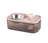 CatFood Bol à eau pour chat Fontaine pour animal domestique Distributeur d'eau pour chat Fontaine à eau pour chat