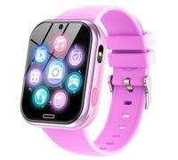 CATGIFF Montre Connectée Enfants - Montre Intelligente pour Fille Garçon avec 19 Jeux, Podometre Appareil, Mode Classe, Musique, MP3, Reveil, Livres Audio, Smart Watch pour Enfant 4-10 Ans, Pourpre