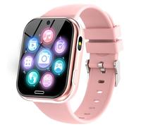 CATGIFF Montre Connectée Enfants - Montre Intelligente pour Fille Garçon avec 19 Jeux, Podometre Appareil, Mode Classe, Musique, MP3, Reveil, Livres Audio, Smart Watch pour Enfant 4-10 Ans, Rose