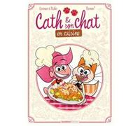 Cath et son chat en cuisine