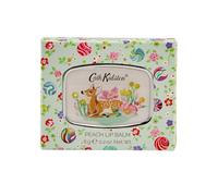 Cath Kidston Baume à lèvres 6 g et miroir compact, beurre de karité et acide hyaluronique, huiles essentielles de noix de coco et d'olive, format de poche et de voyage, végétalien et sans cruauté