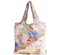 Cath Kidston Cabas beige / bleu clair / vert clair / orange, Taille One Size