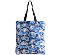 Cath Kidston Cabas 'Moomins Foldaway' bleu / bleu marine / bleu clair / blanc, Taille One Size