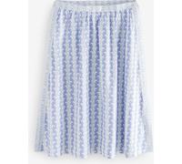 Cath Kidston Cath Kidston Blue Floral Pleated Skirt Blue Floral EU 40 (UK 12)