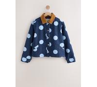 Cath Kidston Cath Kidston Blue Spot Collared Twill Jacket