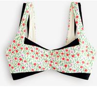 Cath Kidston Cath Kidston Ecru Cherry Bikini Top