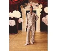 Cath Kidston Cath Kidston Ecru Paddington Check Button Up 100% Cotton Pyjamas