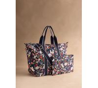 Cath Kidston Cath Kidston Navy Butterfly Bloom Overnight Weekender Bag