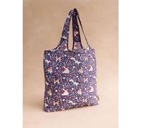 Cath Kidston Cath Kidston Navy Polar Ditsy Foldaway Shopper Bag