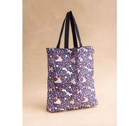 Cath Kidston Cath Kidston Navy Polar Ditsy Foldaway Tote Bag