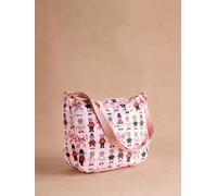 Cath Kidston Cath Kidston Pink London Dogs Foldaway Cross-Body Bag