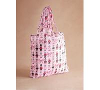 Cath Kidston Cath Kidston Pink London Dogs Foldaway Shopper Bag