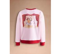 Cath Kidston Cath Kidston Pink Paddington Ballet Cotton Crew Neck Sweatshirt