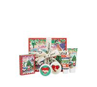 Cath Kidston Christmas Legends Panier pour les mains Crème pour le corps, gommage pour les mains, baume pour les mains et sels de bain