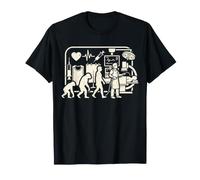 Cath Lab Tech Evolution Cathétérisme Cardiaque T-Shirt