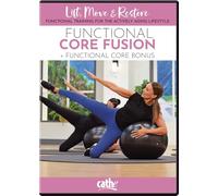 Cathe Friedrich Lift, Move & Restore: Functional Fitness Core Fusion workout DVD - Functional Core Workout for Active Aging • Stability Ball Core Training • Strength, Flexibility & Mobility