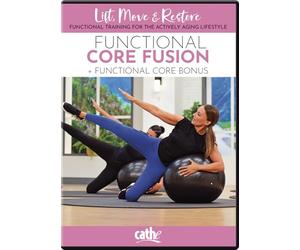 Cathe Friedrich Lift, Move & Restore: Functional Fitness Core Fusion workout DVD - Functional Core Workout for Active Aging • Stability Ball Core Training • Strength, Flexibility & Mobility