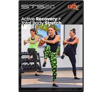 Cathe STS 2.0 DVD d'entraînement de récupération active + DVD d'exercice d'étirement total du corps pour homme et femme