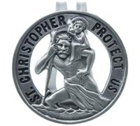 Cathedral Art (Abbey & CA Gift Visor Auto Clip Saint-Christopher