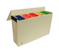 Cathedral Trieur extensible jusqu'à 31 compartiments Kraft Onglets Mylar multicolores (Import Royaume Uni)