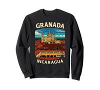 Cathédrale Coloniale de Grenade du Nicaragua Souvenir de Voyage Art Sweatshirt