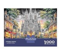 Cathédrale de Cologne Puzzle 1000 Pièces Educa Jouet Cadeau Unique De l'art De La Décoration intéressant Jeu Éducatif Challenge Toy pour Adultes Et Enfants À Partir De 12 Ans 38x26cm/1000pcs