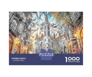Cathédrale de Cologne Puzzle 1000 Pièces Educa Jouet Cadeau Unique Décoration Intérieure intéressant Jeu Éducatif Challenge Toy Adultes & Enfants des 14 Ans 52x38cm/1000pcs