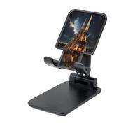 Cathédrale de la Sainte Famille et Tour Eiffel Support de téléphone réglable pour iPhone, téléphones portables et tablettes, portable, design pliable