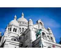 Cathédrale du Sacré-Cœur - Jeu de Puzzle en Bois de 1000 pièces : Un Jouet de Divertissement Familial Stimulant pour Les Cerveaux (14 Ans+)