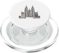 Cathédrale Gothique Église Littérature Architecture Horreur PopSockets PopGrip pour MagSafe
