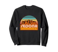 Cathédrale Rock Sedona Arizona Style années 80 Vintage rétro Sweatshirt