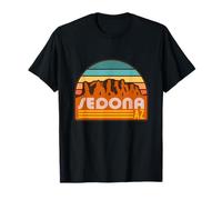 Cathédrale Rock Sedona Arizona Style années 80 Vintage rétro T-Shirt