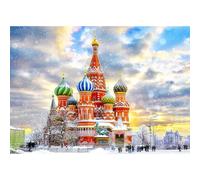 Cathedrale Saint Basile, Moscou - Puzzle 1000 Pièces
