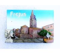 CATHEDRALE Saint - LEONCE DE FREJUS Magnet en Relief en RESINE